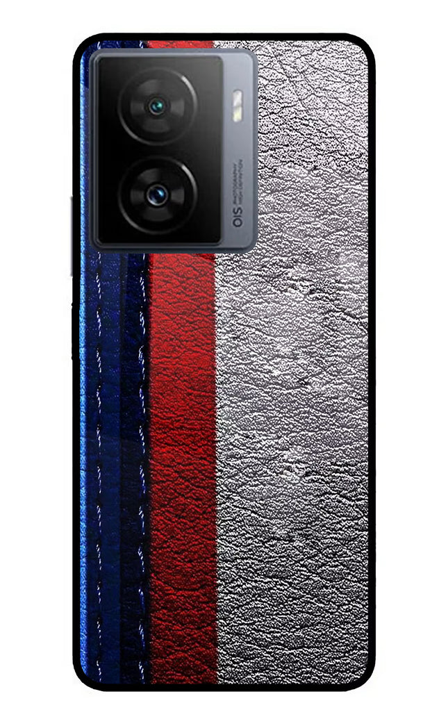 BMW Stripes iQOO Z7 5G Metal Case Back Cover by Casekaro