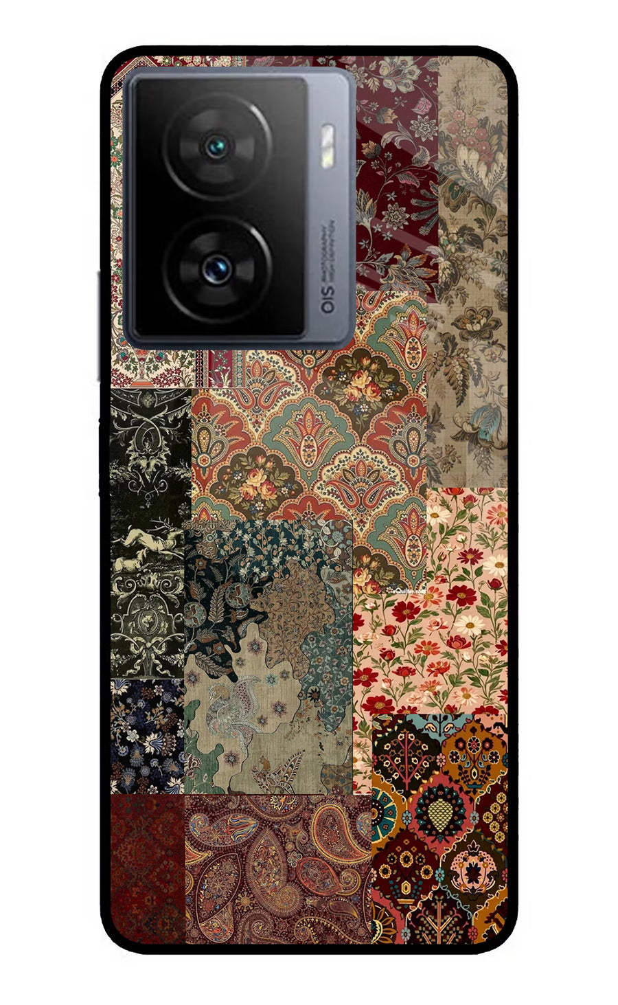 Desi Print iQOO Z7 5G Back Cover, Metal case