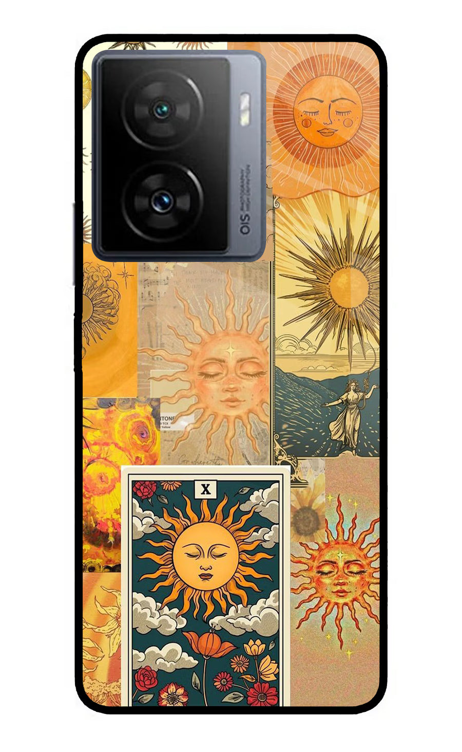 Sun iQOO Z7 5G Back Cover, Metal case