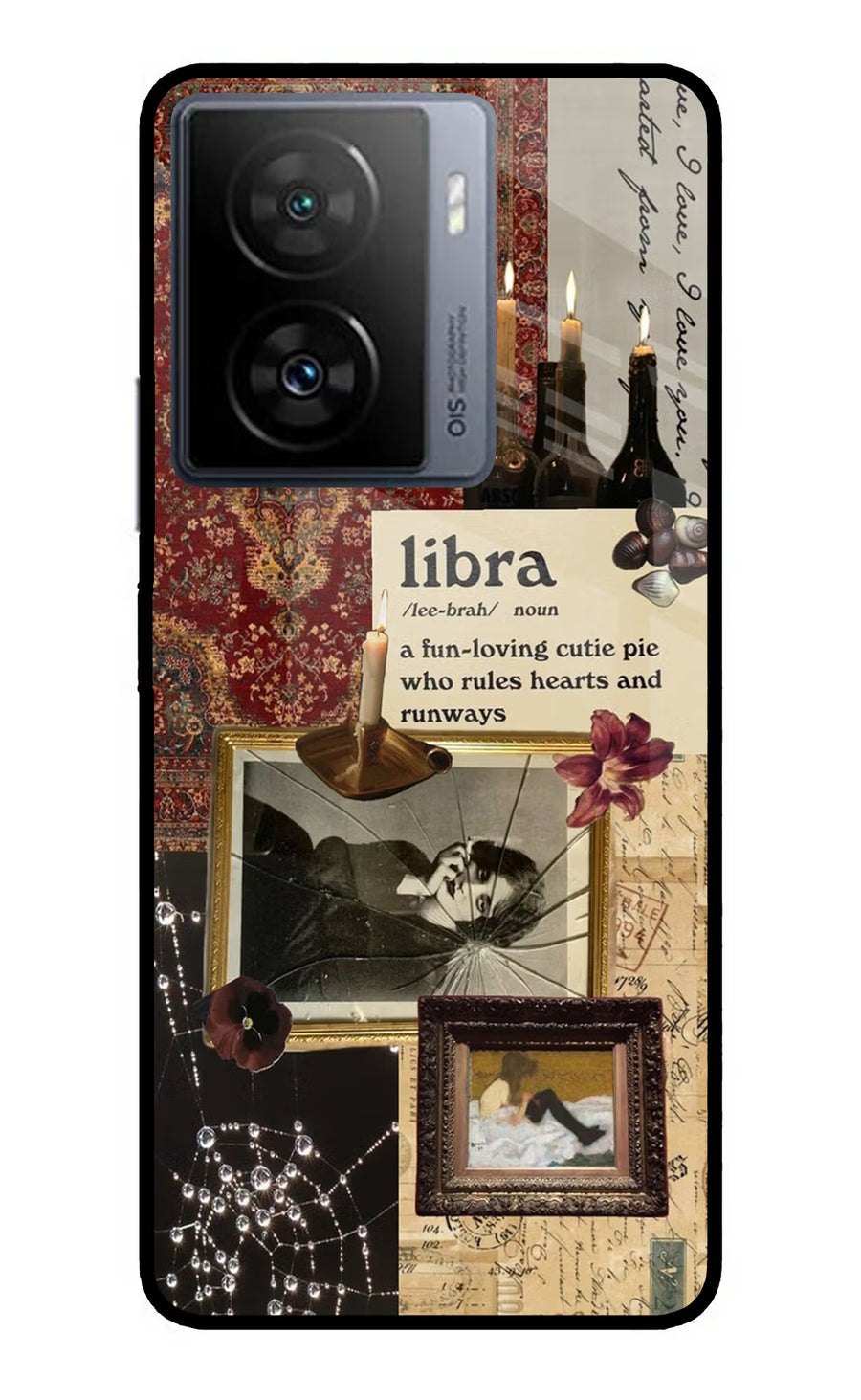 Libra Zodiac iQOO Z7 5G Back Cover, Metal case