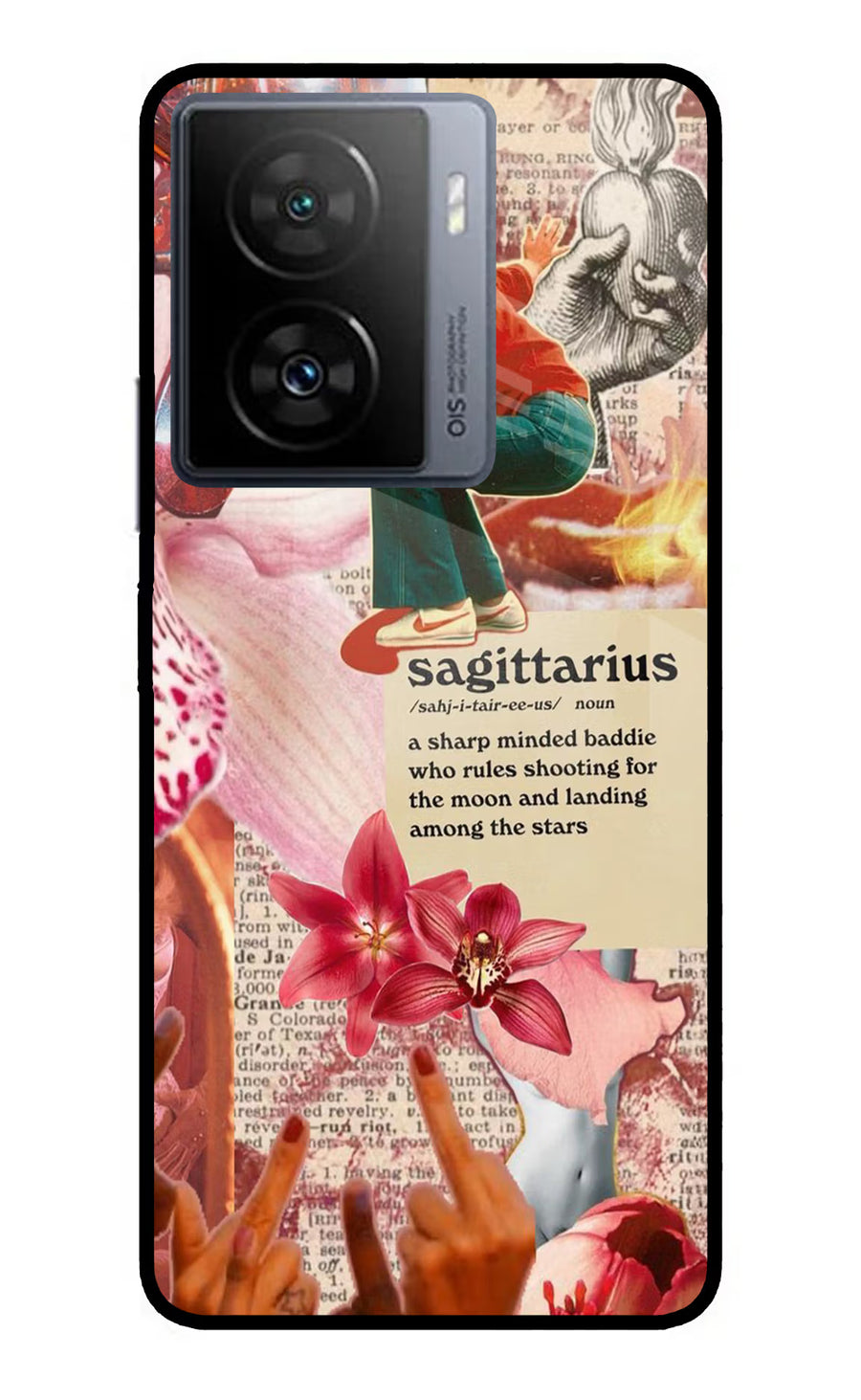 Sagittarius Zodiac iQOO Z7 5G Back Cover, Metal case