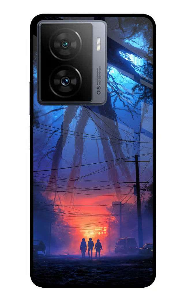 Ordinary Things Shadow iQOO Z7 5G Metal Case Back Cover by Casekaro