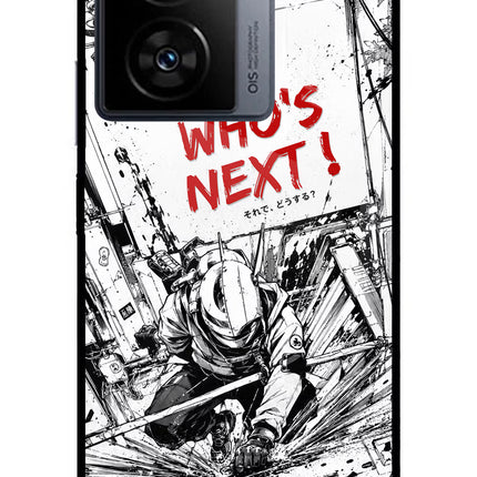 Who's Next iQOO Z7 5G Metal Case Back Cover by Casekaro