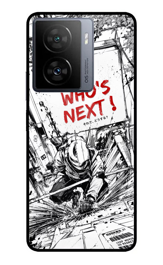 Who's Next iQOO Z7 5G Metal Case Back Cover by Casekaro