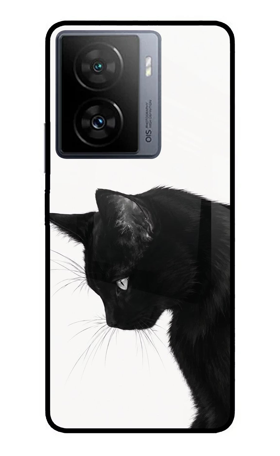 Shadow Gaze iQOO Z7 5G Back Cover, Metal case