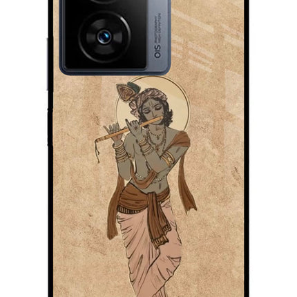 Krishna iQOO Z7 5G Metal Case Back Cover by Casekaro