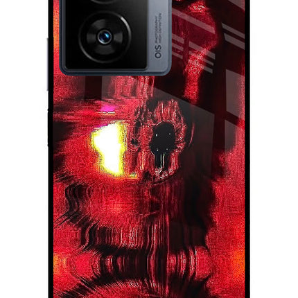 Fire Eye iQOO Z7 5G Metal Case Back Cover by Casekaro