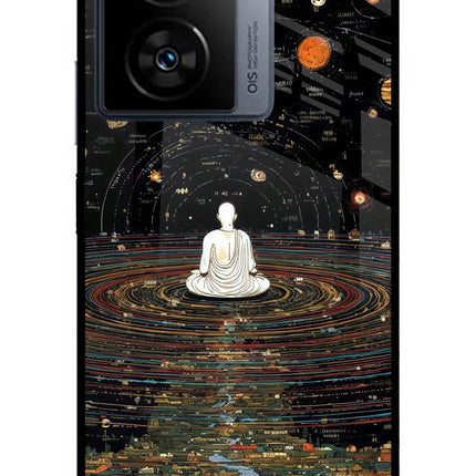 Space Monk iQOO Z7 5G Metal Case Back Cover by Casekaro