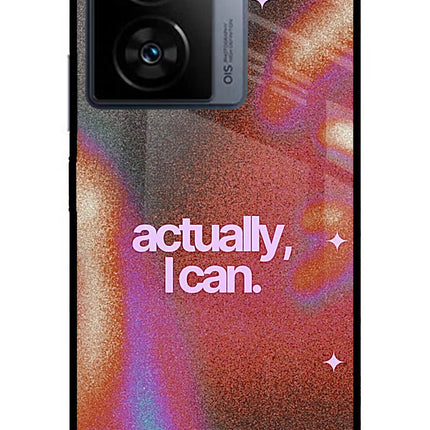 Pink Aura iQOO Z7 5G Metal Case Back Cover by Casekaro