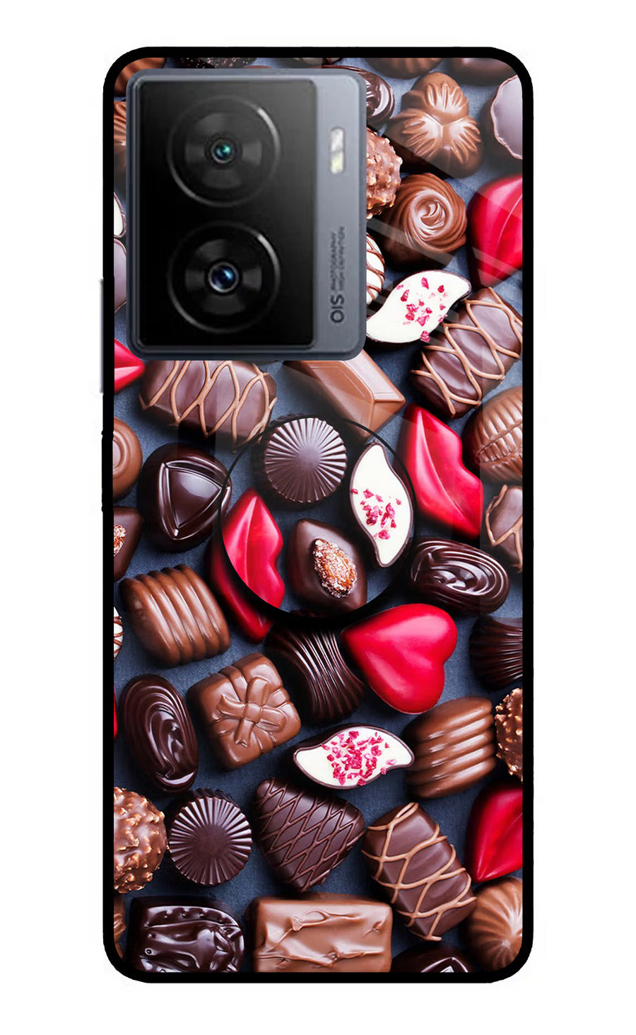 Chocolates iQOO Z7 5G Pop Case, Metal case