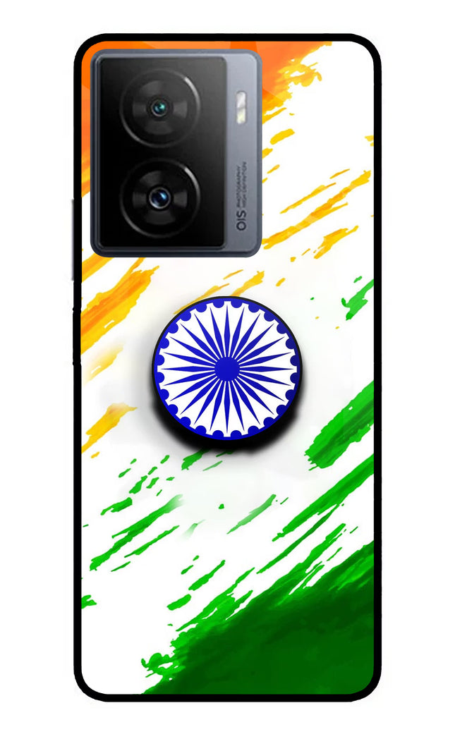 Indian Flag Ashoka Chakra iQOO Z7 5G Pop Case by Casekaro
