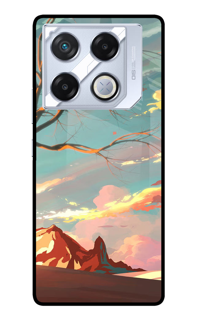 Scenery Infinix GT 20 Pro Metal Case Back Cover by Casekaro