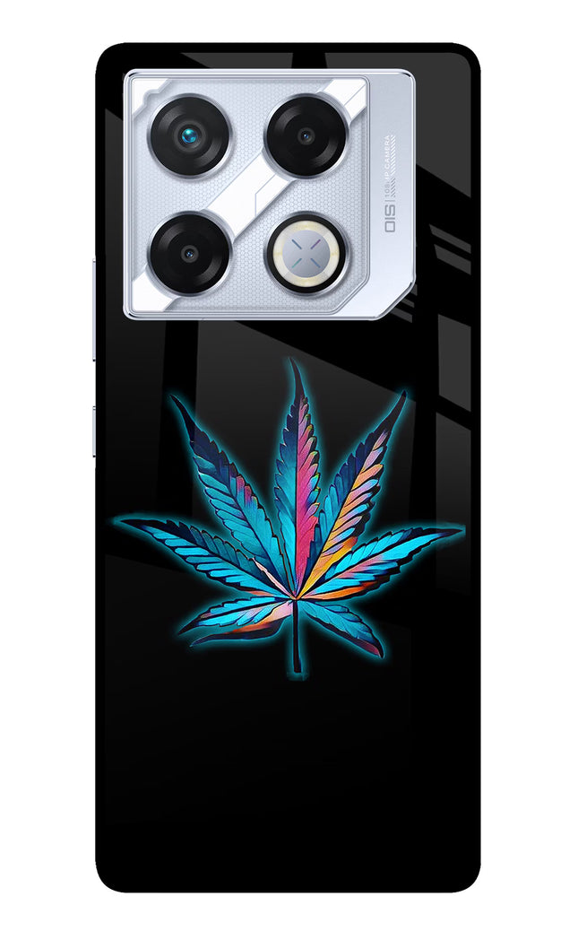 Weed Infinix GT 20 Pro Metal Case Back Cover by Casekaro