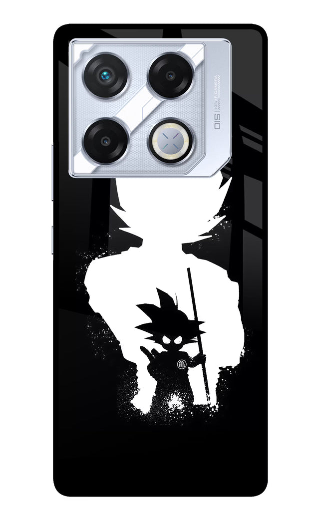 Goku Shadow Infinix GT 20 Pro Metal Case Back Cover by Casekaro