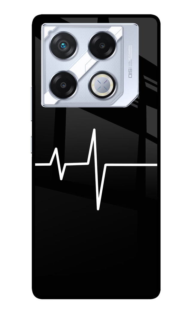 Heart Beats Infinix GT 20 Pro Metal Case Back Cover by Casekaro