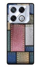 Multicolor Jeans Infinix GT 20 Pro Metal Case Back Cover by Casekaro