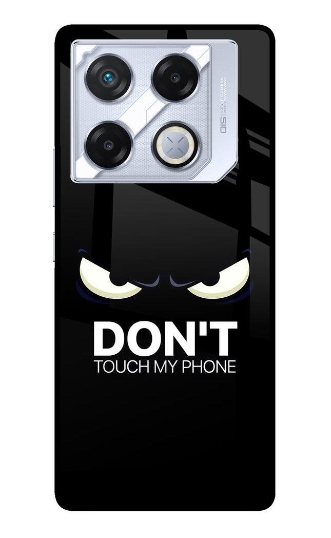 Don'T Touch My Phone Infinix GT 20 Pro Metal Case Back Cover by Casekaro