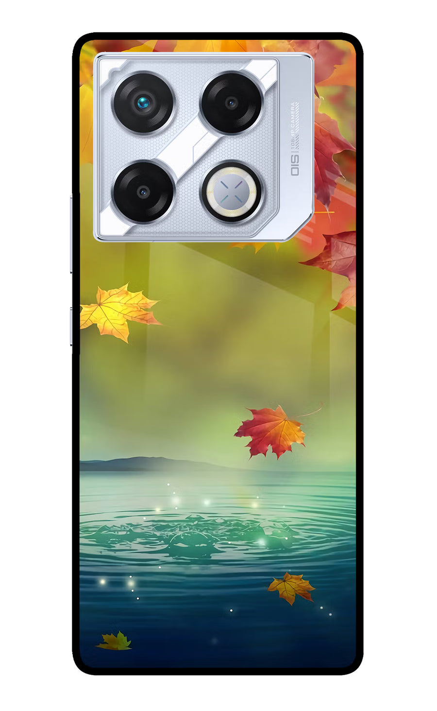 Flowers Infinix GT 20 Pro Back Cover, Metal case