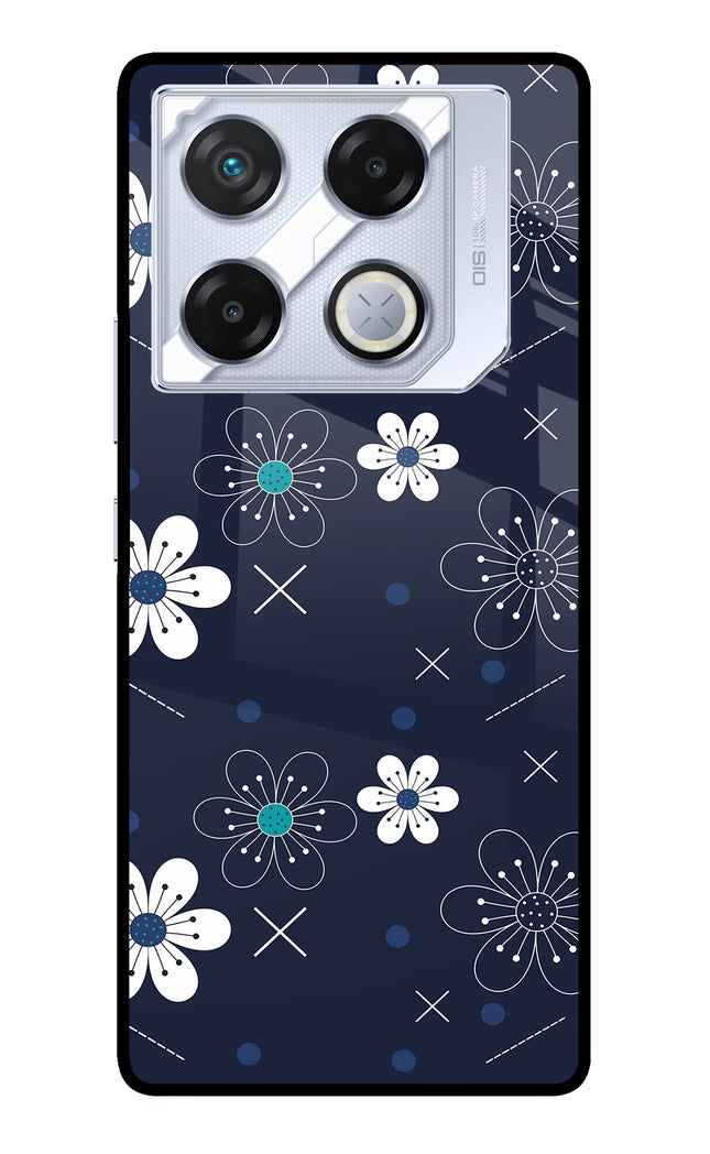 Flowers Infinix GT 20 Pro Metal Case Back Cover by Casekaro