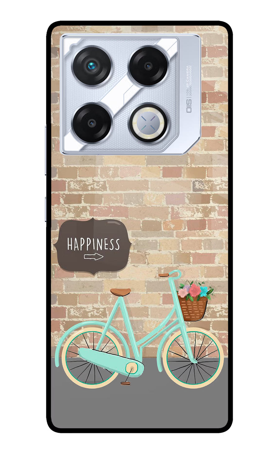 Happiness Artwork Infinix GT 20 Pro Back Cover, Metal case