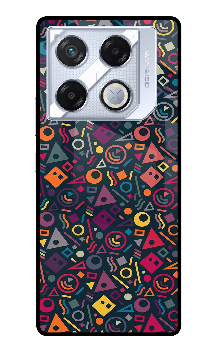Geometric Abstract Infinix GT 20 Pro Back Cover, Metal case