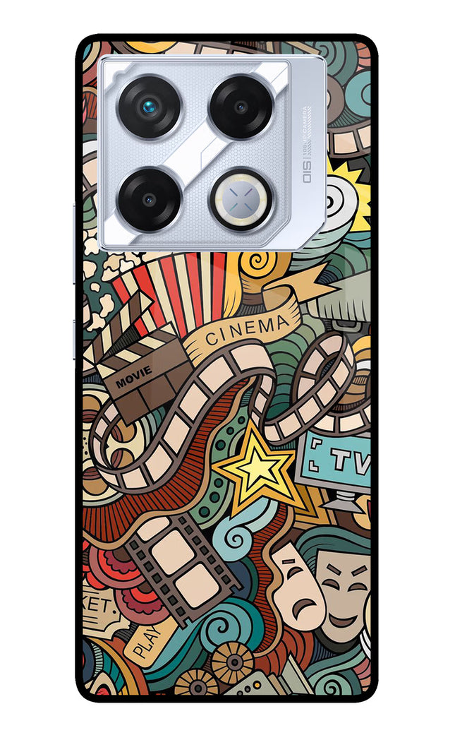 Cinema Abstract Infinix GT 20 Pro Metal Case Back Cover by Casekaro