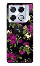 Flowers Infinix GT 20 Pro Metal Case Back Cover by Casekaro