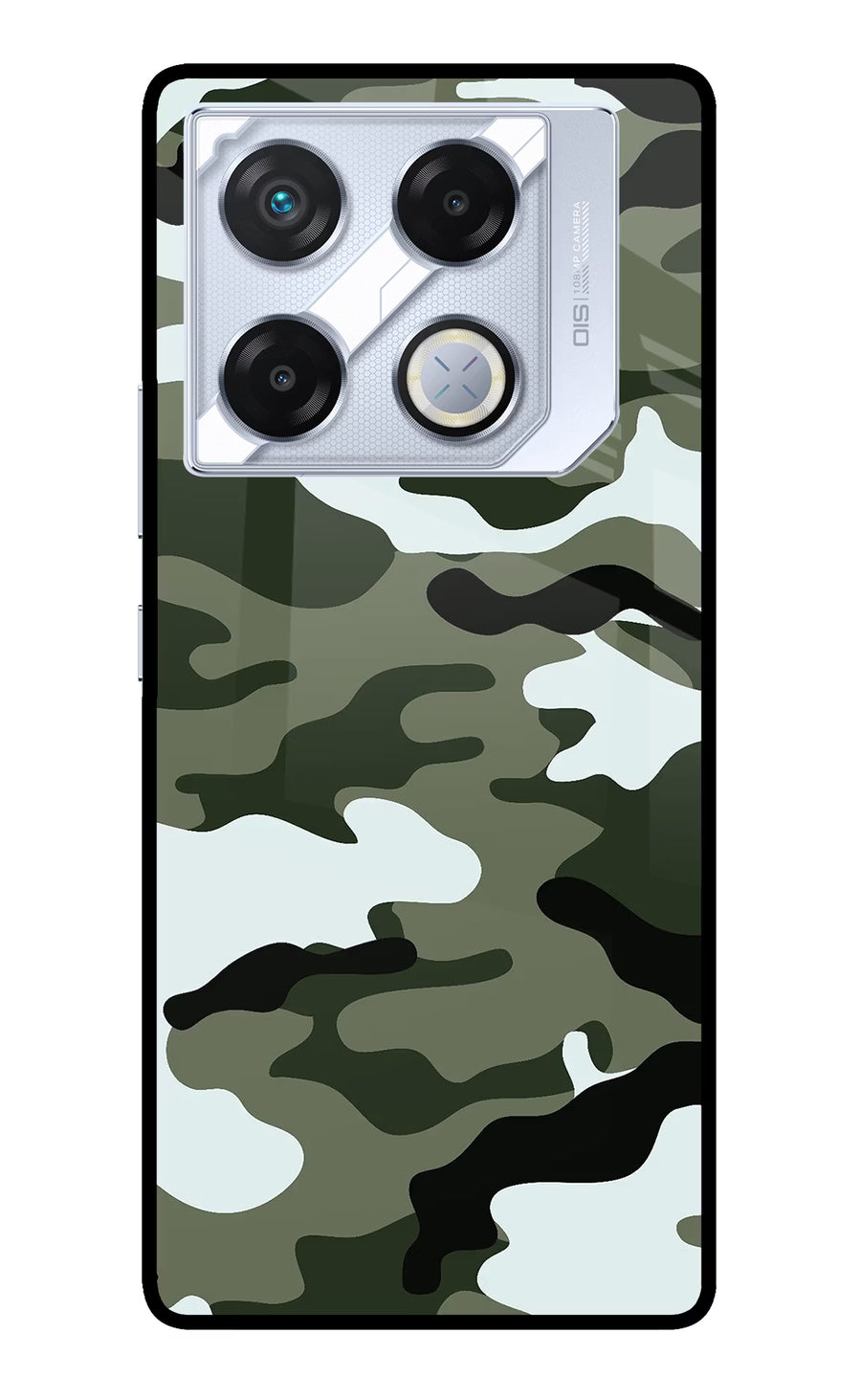 Camouflage Infinix GT 20 Pro Back Cover, Metal case