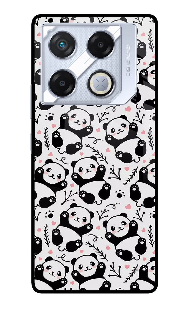 Cute Panda Infinix GT 20 Pro Metal Case Back Cover by Casekaro