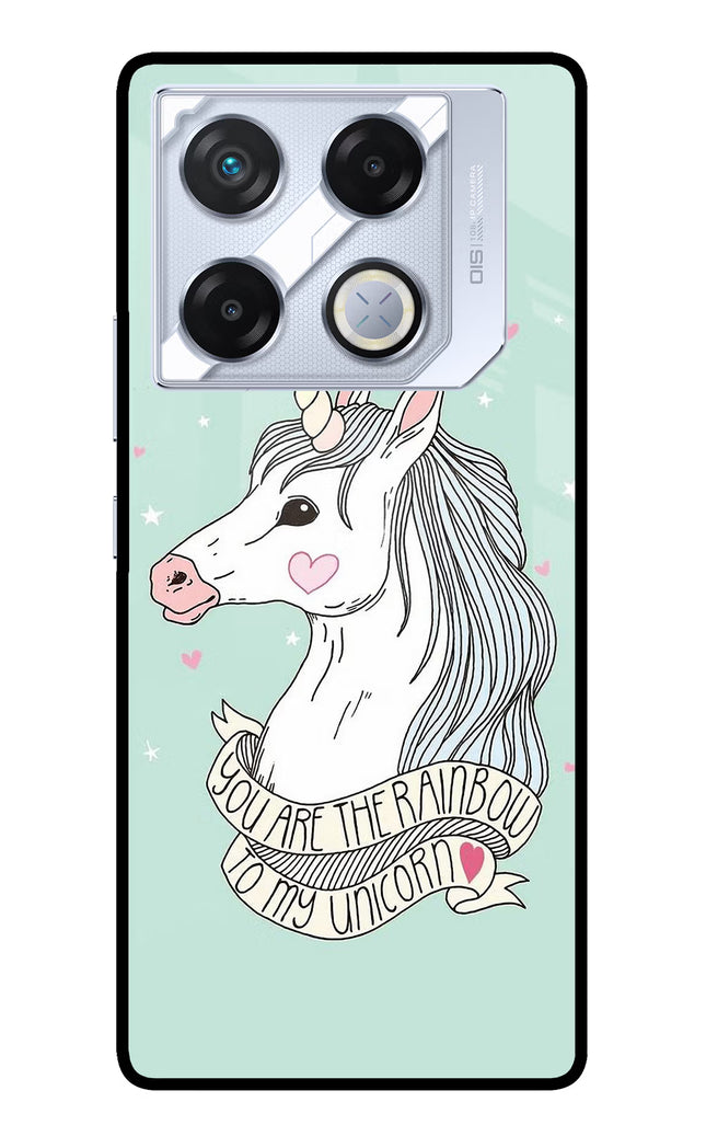 Unicorn Wallpaper Infinix GT 20 Pro Metal Case Back Cover by Casekaro