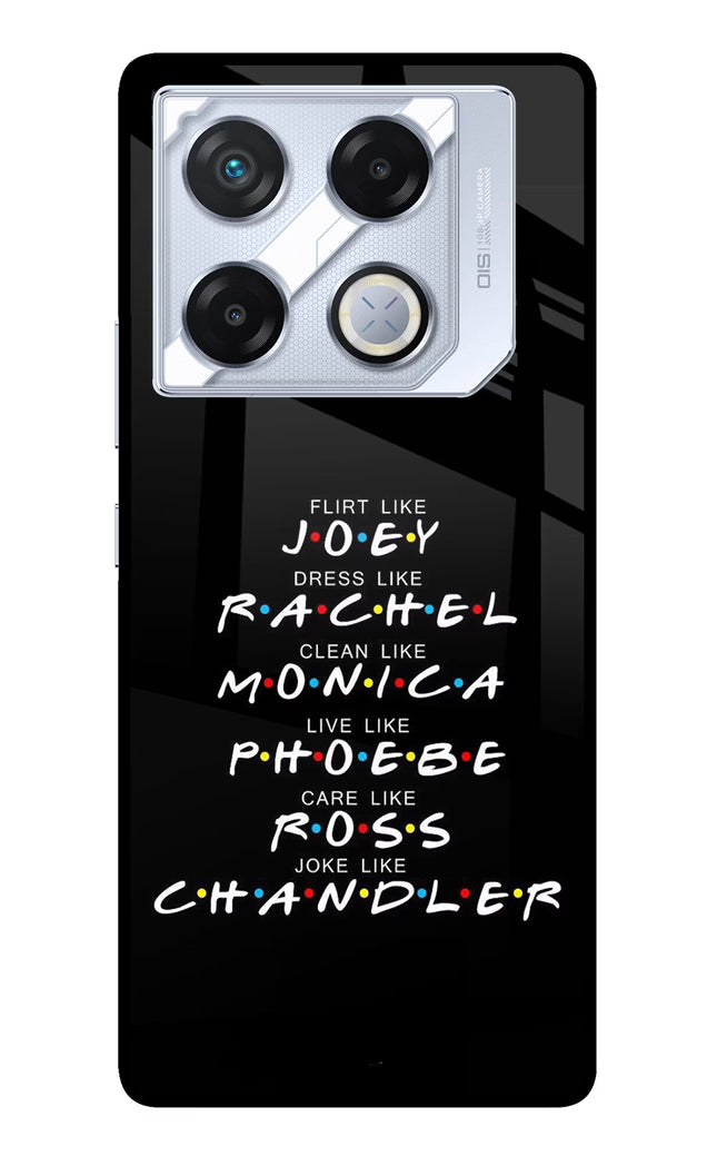 FRIENDS Character Infinix GT 20 Pro Metal Case Back Cover by Casekaro