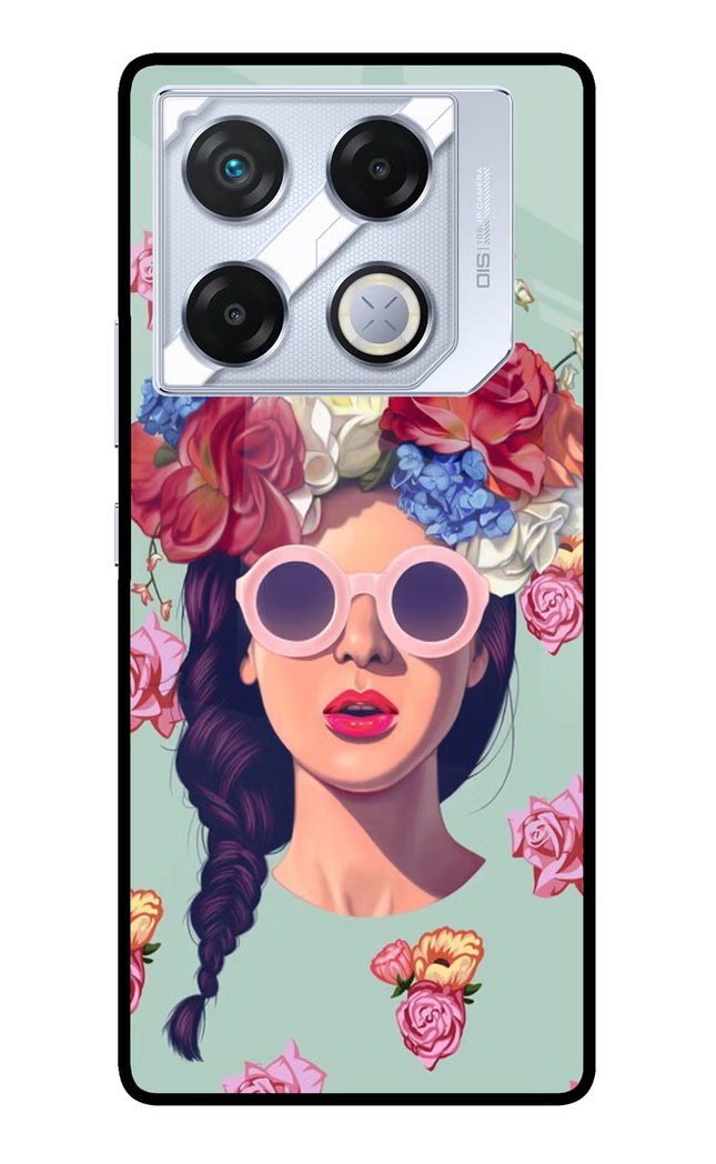 Pretty Girl Infinix GT 20 Pro Metal Case Back Cover by Casekaro
