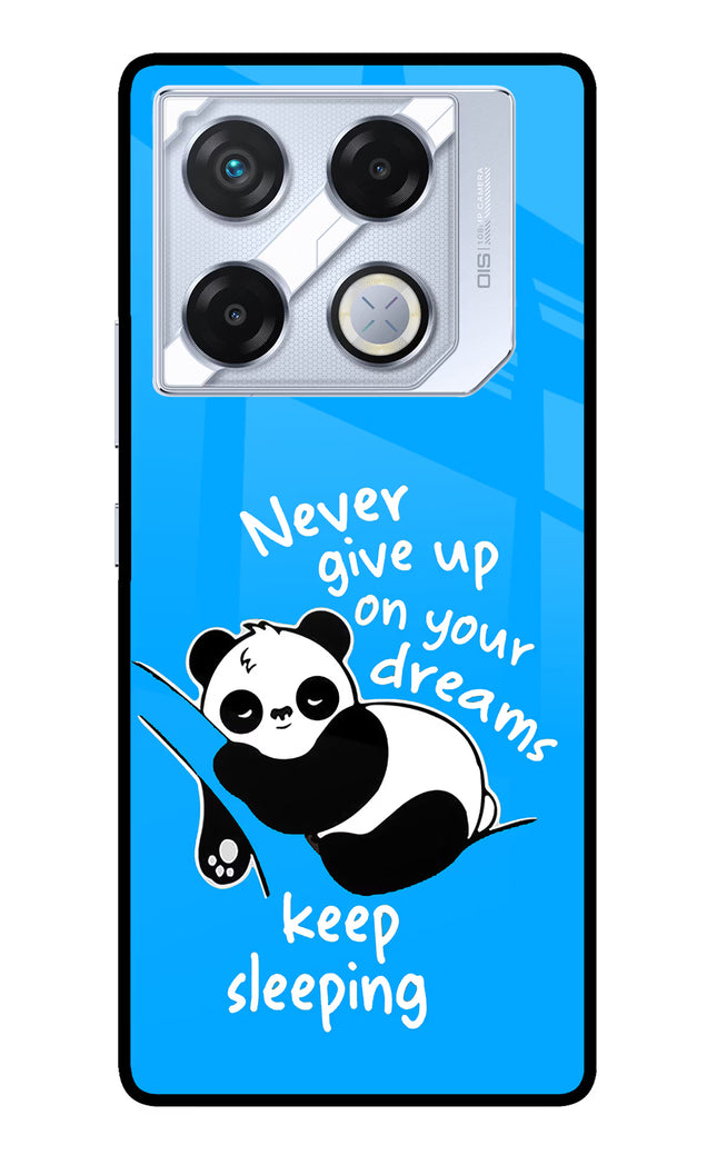 Keep Sleeping Infinix GT 20 Pro Metal Case Back Cover by Casekaro