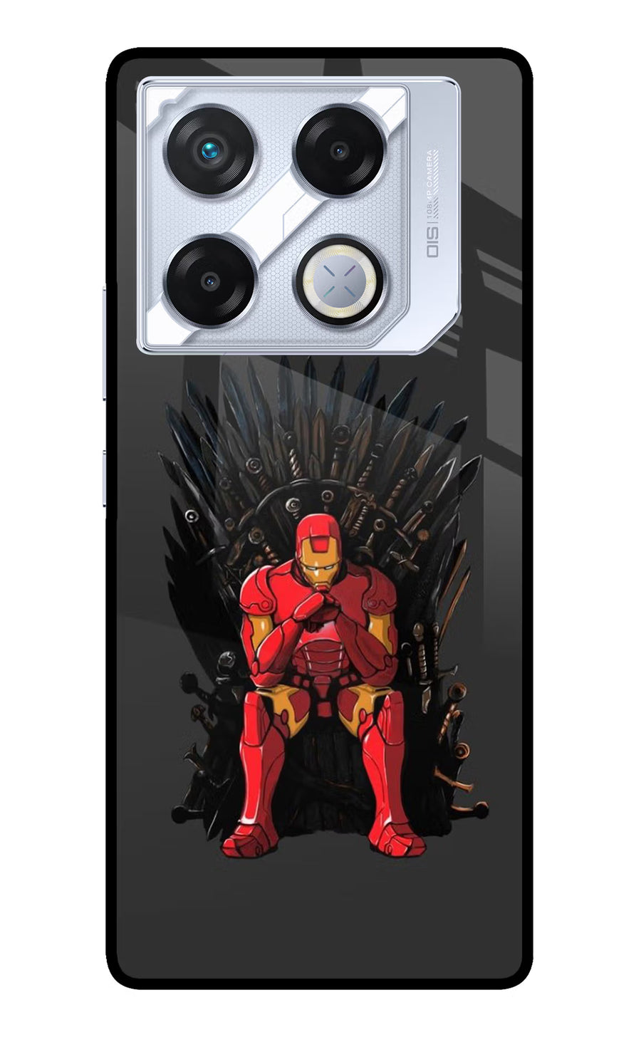 Ironman Throne Infinix GT 20 Pro Back Cover, Metal case