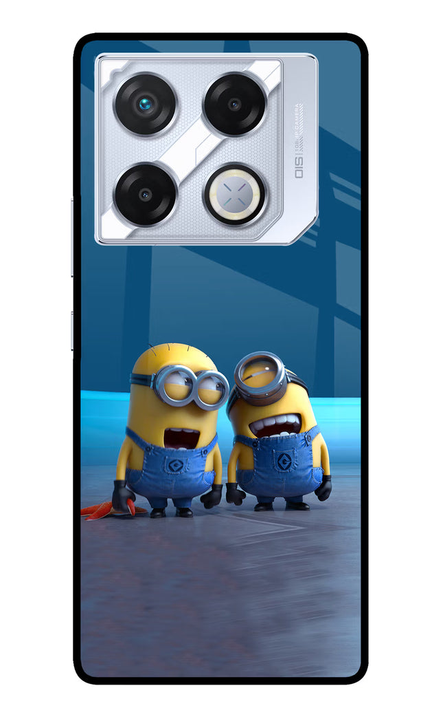 Minion Laughing Infinix GT 20 Pro Metal Case Back Cover by Casekaro