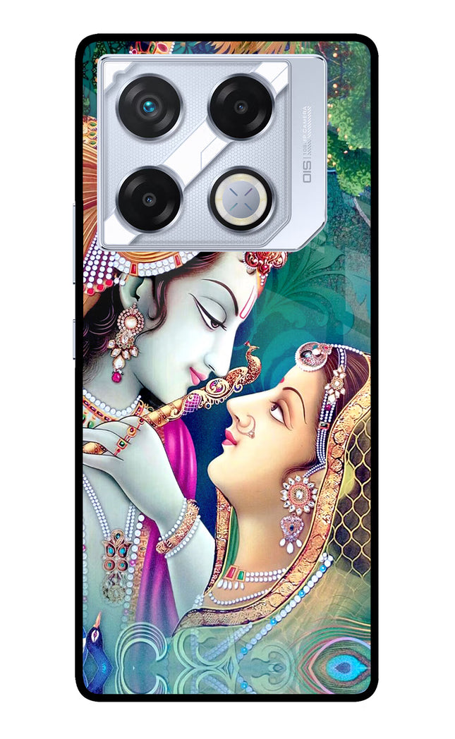 Lord Radha Krishna Infinix GT 20 Pro Metal Case Back Cover by Casekaro