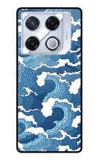 Blue Waves Infinix GT 20 Pro Metal Case Back Cover by Casekaro