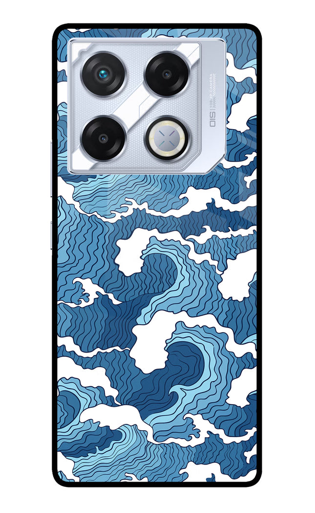 Blue Waves Infinix GT 20 Pro Metal Case Back Cover by Casekaro
