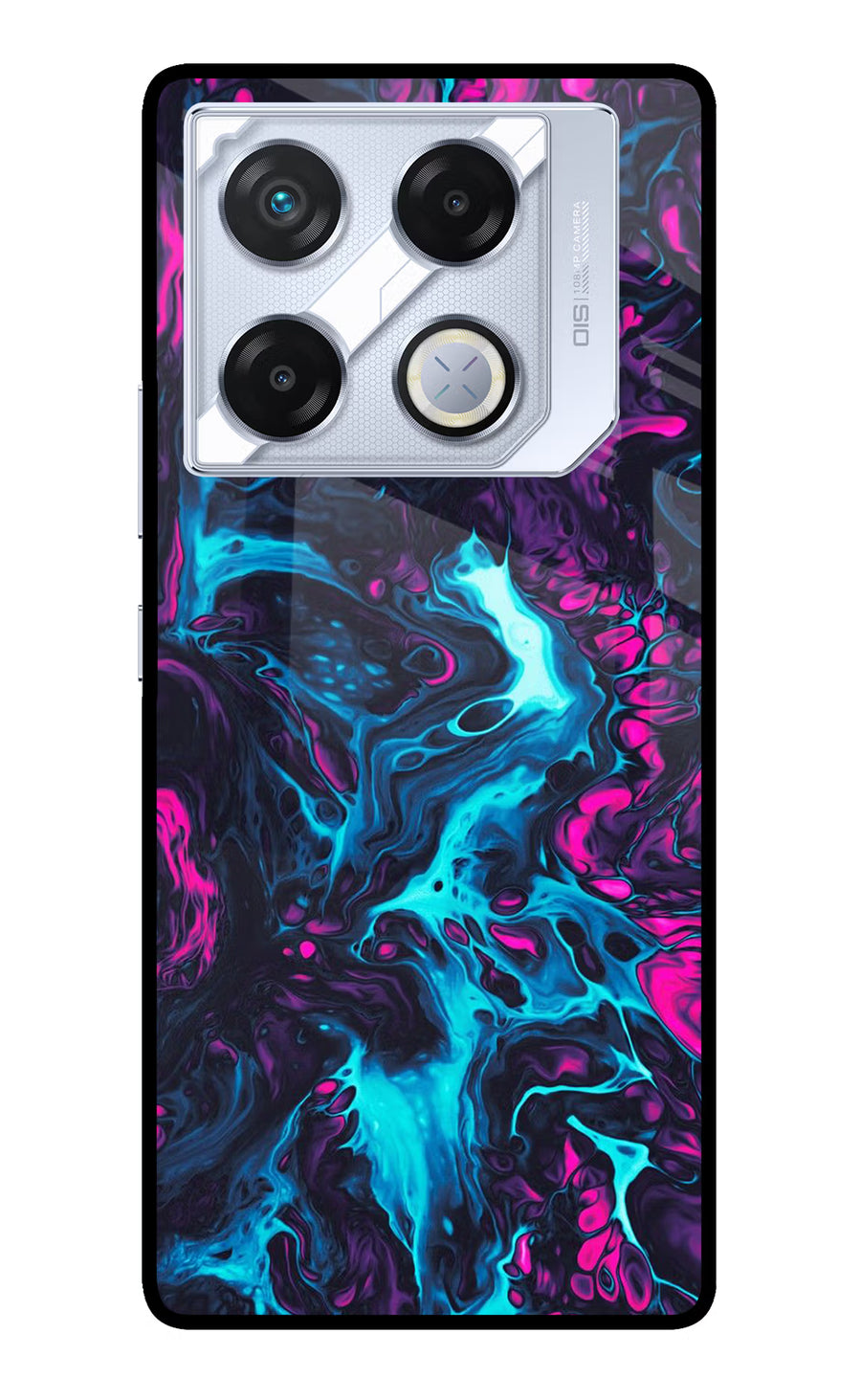 Abstract Infinix GT 20 Pro Back Cover, Metal case