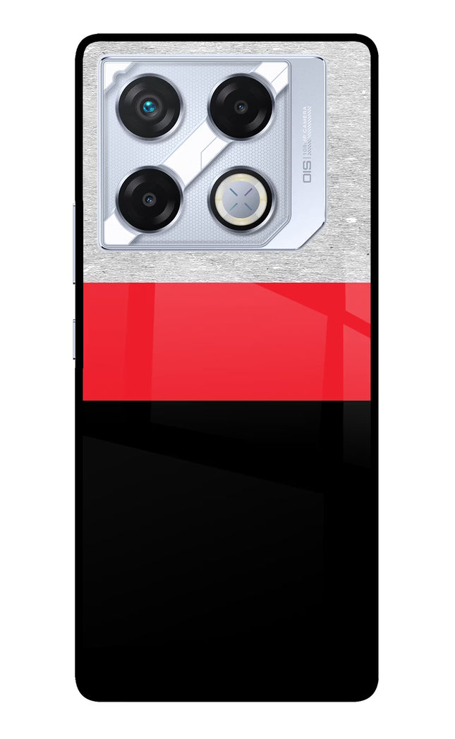 Tri Color Pattern Infinix GT 20 Pro Metal Case Back Cover by Casekaro