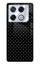 White Dots Infinix GT 20 Pro Metal Case Back Cover by Casekaro