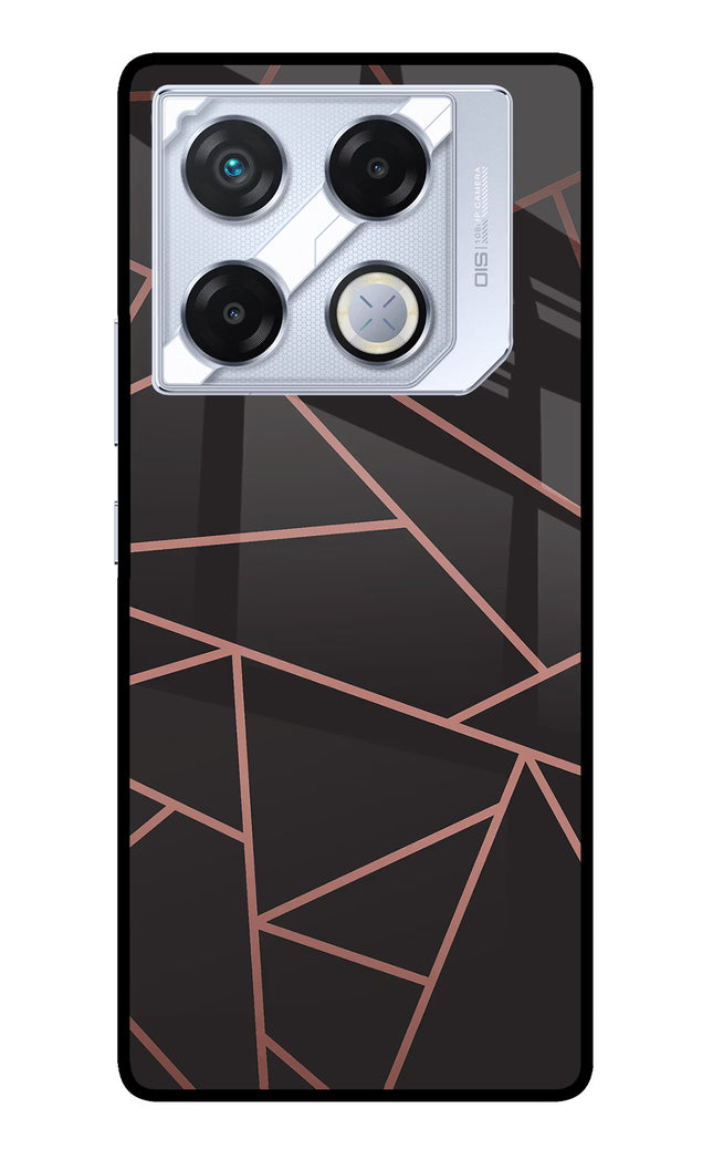 Geometric Pattern Infinix GT 20 Pro Metal Case Back Cover by Casekaro