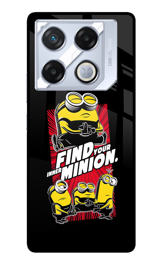 Find your inner Minion Infinix GT 20 Pro Metal Case Back Cover by Casekaro