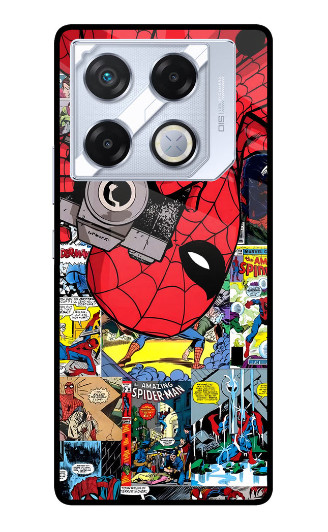 Spider Man Infinix GT 20 Pro Metal Case Back Cover by Casekaro