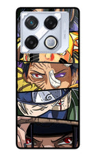 Naruto Character Infinix GT 20 Pro Metal Case Back Cover by Casekaro