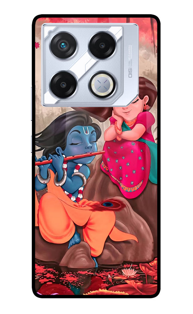 Radhe Krishna Infinix GT 20 Pro Metal Case Back Cover by Casekaro