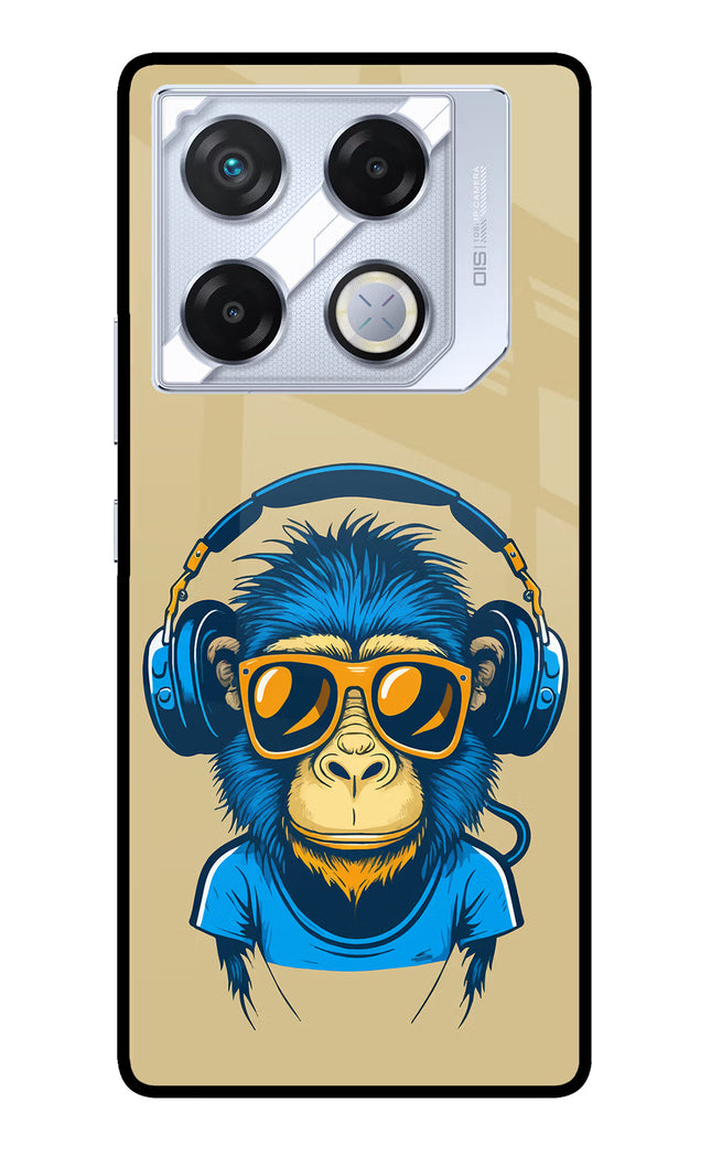 Monkey Headphone Infinix GT 20 Pro Metal Case Back Cover by Casekaro