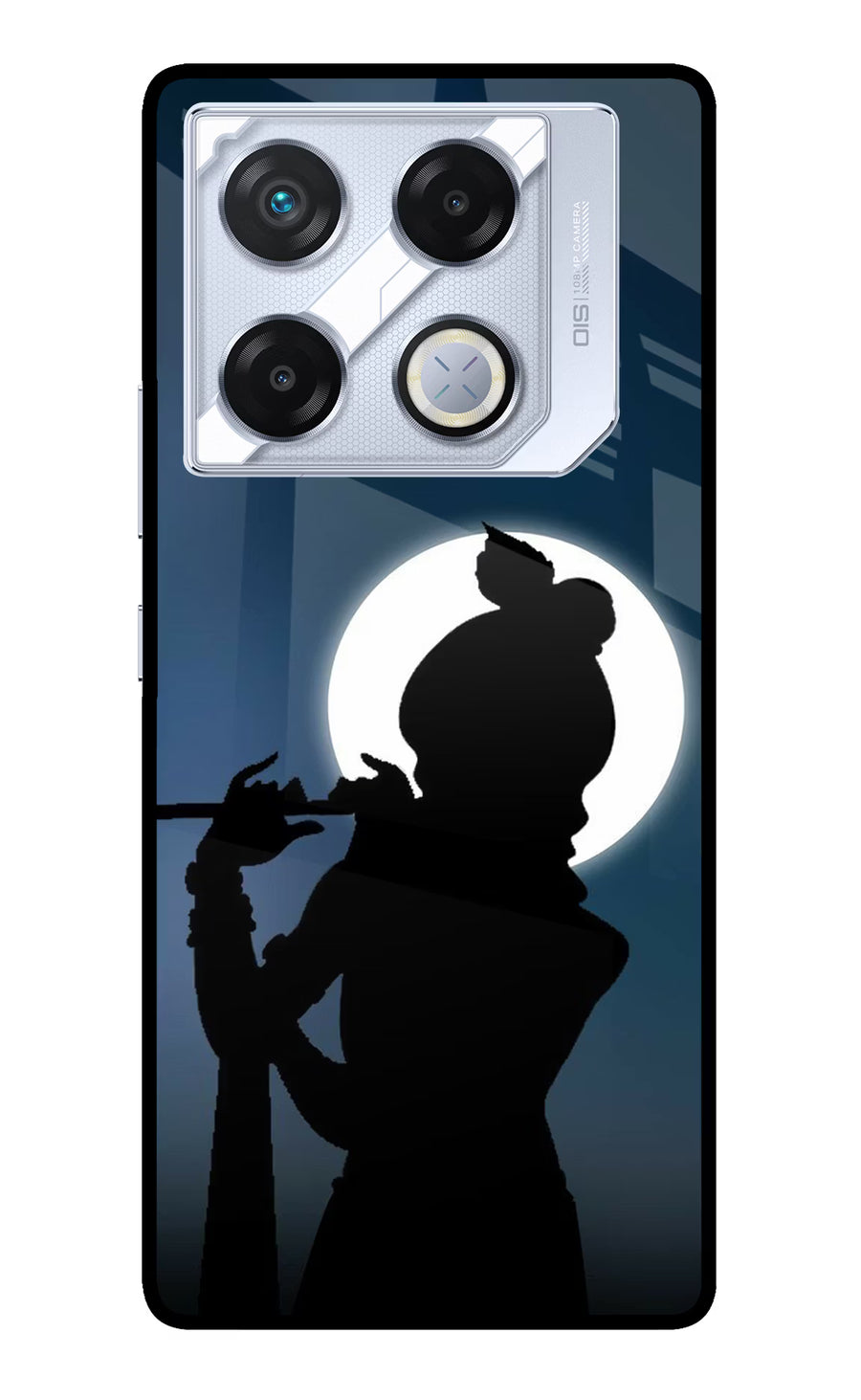 Shri Krishna Silhouette Infinix GT 20 Pro Back Cover, Metal case