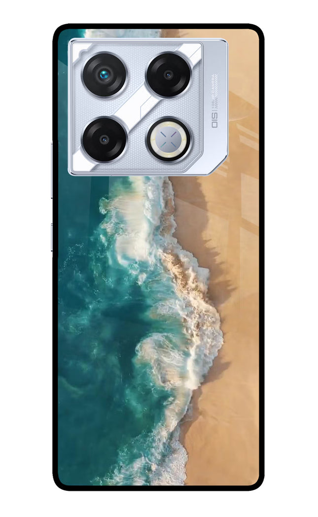 Ocean Beach Infinix GT 20 Pro Metal Case Back Cover by Casekaro