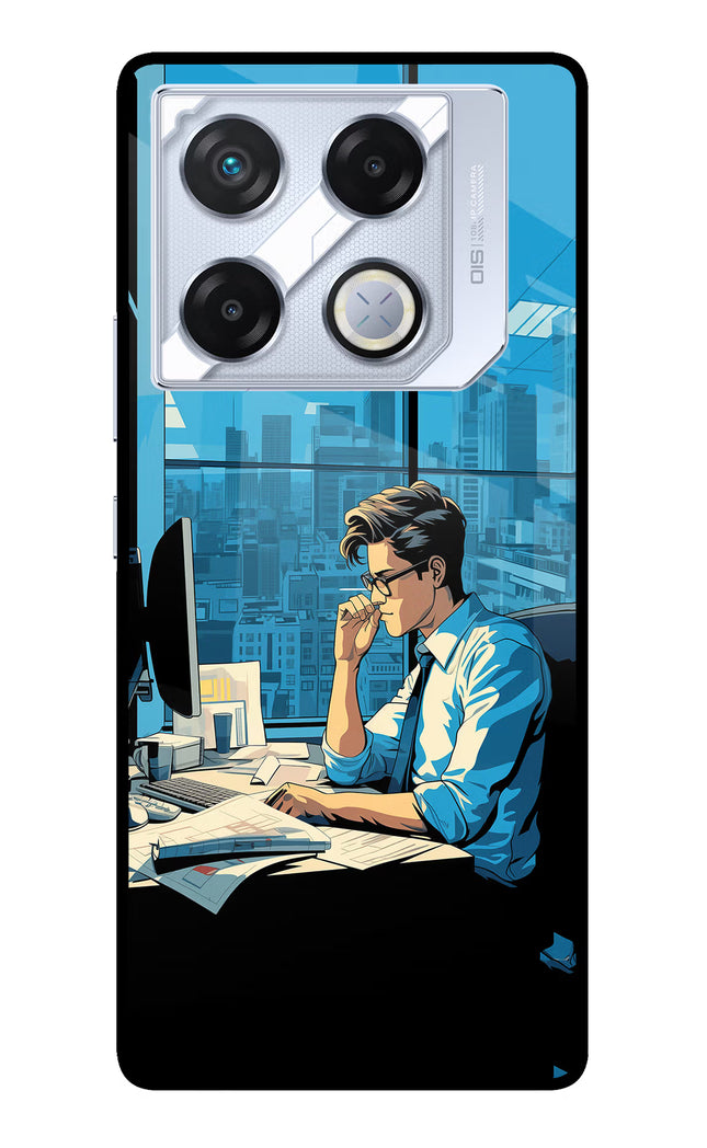 Focused Hustler (AI Generated) Infinix GT 20 Pro Metal Case Back Cover by Casekaro